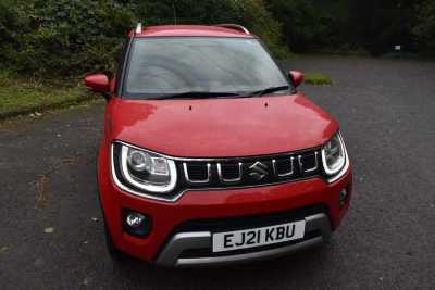 Suzuki Ignis 1.2 Dualjet MHEV SZ5 Hatchback 5dr Petrol Hybrid Manual Euro 6 (s/s) (83 ps) Hatchback Hybrid Red at Suzuki UCL Milton Keynes