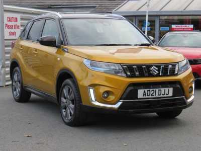 Suzuki Vitara 1.4 Boosterjet MHEV SZ-T SUV 5dr Petrol Hybrid Manual Euro 6 (s/s) (129 ps) SUV Hybrid Yellow at Suzuki UCL Milton Keynes