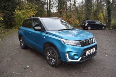 Suzuki Vitara 1.4 Boosterjet MHEV SZ-T SUV 5dr Petrol Hybrid Auto Euro 6 (s/s) (129 ps) SUV Hybrid Blue at Suzuki UCL Milton Keynes