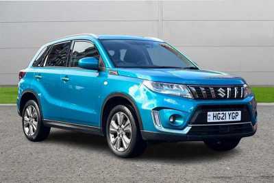 Suzuki Vitara 1.4 BOOSTERJET 48V HYBRID SZ-T 5DR AUTO 4x4 Petrol TURQUOISE at Suzuki UCL Milton Keynes