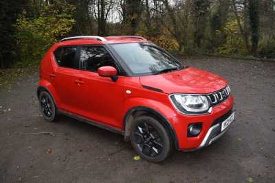 Suzuki Ignis 1.2 Dualjet MHEV SZ-T Hatchback 5dr Petrol Hybrid CVT Euro 6 (s/s) (83 ps) Hatchback Hybrid Red at Suzuki UCL Milton Keynes