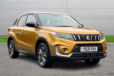 Suzuki Vitara 1.4 BOOSTERJET 48V HYBRID SZ-T 5DR AUTO 4x4 Petrol YELLOW at Suzuki UCL Milton Keynes