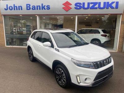 Suzuki Vitara 1.4 Sz5 Boosterjet Mhev SUV Hybrid White at Suzuki UCL Milton Keynes