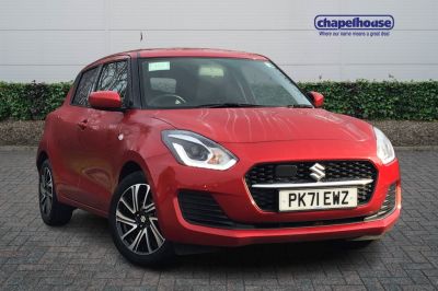 Suzuki Swift 1.2 Dualjet 83 12V Hybrid SZ-L 5dr Hatchback Petrol Red at Suzuki UCL Milton Keynes