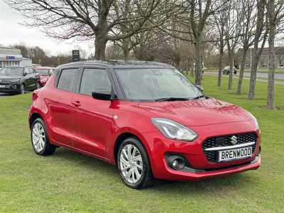 Suzuki Swift 1.2 DUALJET 83 12V HYBRID SZ-T 5DR AUTO 5 Door Hatchback Petrol RED at Suzuki UCL Milton Keynes