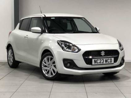 Suzuki Swift 1.2 Dualjet Hybrid SZ-T CVT Hatchback Hybrid Pure White Metallic