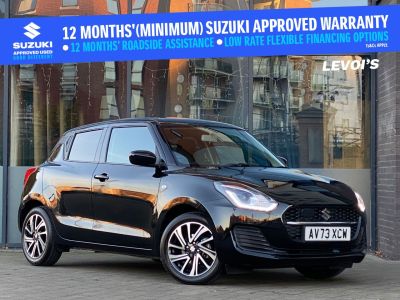 Suzuki Swift 1.2 Dualjet 83 12V Hybrid SZ-L 5dr Hatchback Petrol Black at Suzuki UCL Milton Keynes