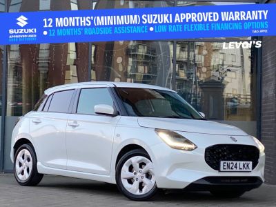 Suzuki Swift 1.2 Mild Hybrid Motion 5dr Hatchback Petrol White at Suzuki UCL Milton Keynes