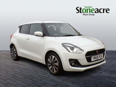 Suzuki Swift 1.0 Boosterjet SHVS SZ5 5dr Hatchback Hybrid White at Suzuki UCL Milton Keynes