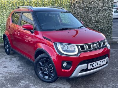 Suzuki Ignis 1.2 Unclassified Hatchback Petrol / Electric Hybrid Burning Red at Suzuki UCL Milton Keynes