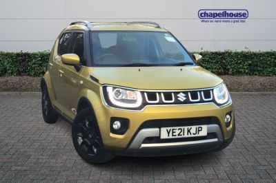 Suzuki Ignis 1.2 Dualjet 12V Hybrid SZ-T 5dr SUV Petrol Yellow at Suzuki UCL Milton Keynes