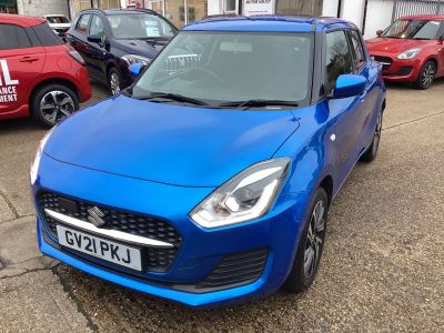 Suzuki Swift 1.2 Dualjet 83 12V Hybrid SZ-L 5dr Hatchback Petrol Blue at Suzuki UCL Milton Keynes