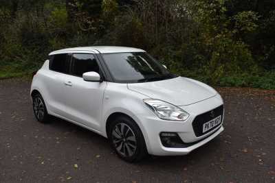 Suzuki Swift 1.2 Dualjet MHEV SZ-T Hatchback 5dr Petrol Hybrid Manual Euro 6 (s/s) (90 ps) Hatchback Hybrid White at Suzuki UCL Milton Keynes