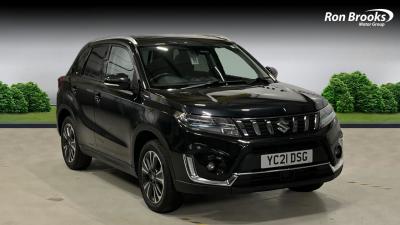 Suzuki Vitara 1.4 Boosterjet 48V Hybrid SZ5 5dr Auto Hatchback Petrol BLACK at Suzuki UCL Milton Keynes