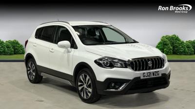 Suzuki Sx4 S-cross 1.4 Boosterjet 48V Hybrid SZ-T 5dr Hatchback Petrol WHITE at Suzuki UCL Milton Keynes