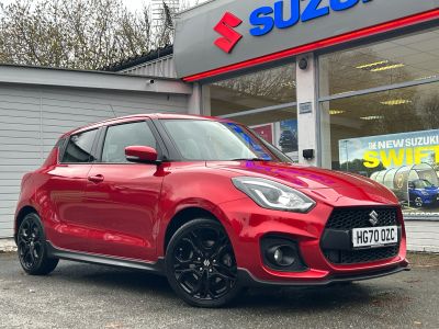 Suzuki Swift 1.4 Hatchback Sport Hatchback Petrol Burning Red at Suzuki UCL Milton Keynes