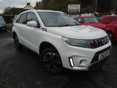 Suzuki Vitara 1.4 Boosterjet 48V Hybrid SZ5 5dr Hatchback Petrol WHITE at Suzuki UCL Milton Keynes