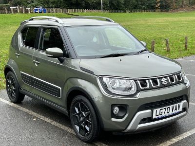 Suzuki Ignis 1.2 Dualjet MHEV SZ5 Hatchback 5dr Petrol Hybrid Manual ALLGRIP Euro 6 (s/s) (83 ps) Hatchback Hybrid Green at Suzuki UCL Milton Keynes