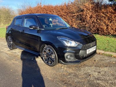 Suzuki Swift 1.4 Boosterjet 48V Hybrid Sport 5dr Hatchback Petrol Black at Suzuki UCL Milton Keynes