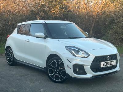 Suzuki Swift 1.4 Boosterjet Sport 5dr Hatchback Petrol WHITE at Suzuki UCL Milton Keynes