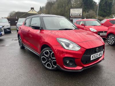 Suzuki Swift 1.4 Boosterjet 48V Hybrid Sport 5dr Hatchback Petrol RED at Suzuki UCL Milton Keynes