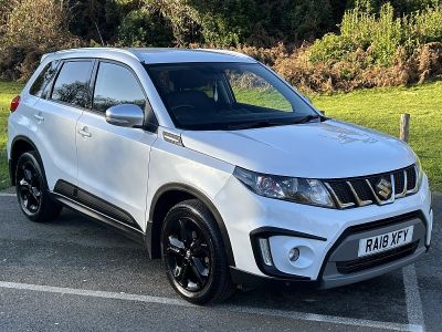 Suzuki Vitara 1.4 Boosterjet S SUV 5dr Petrol Auto ALLGRIP Euro 6 (s/s) (140 ps) Sports Utility Vehicle Petrol White at Suzuki UCL Milton Keynes