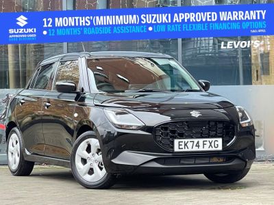 Suzuki Swift 1.2 Mild Hybrid Motion 5dr Hatchback Petrol Black at Suzuki UCL Milton Keynes