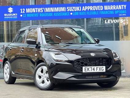 Suzuki Swift 1.2 Mild Hybrid Motion 5dr Hatchback Petrol Black