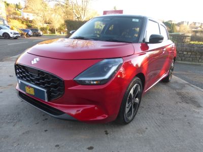 Suzuki Swift 1.2 Mild Hybrid Ultra 5dr CVT Hatchback Petrol Red/Black at Suzuki UCL Milton Keynes