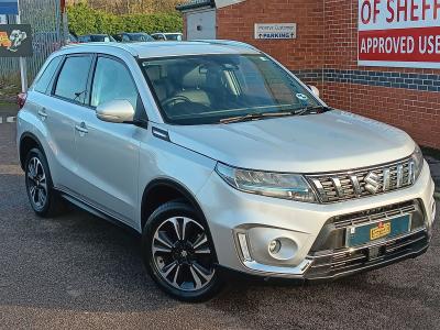 Suzuki Vitara 1.4 Boosterjet MHEV SZ5 Euro 6 (s/s) 5dr SUV Hybrid Silver at Suzuki UCL Milton Keynes