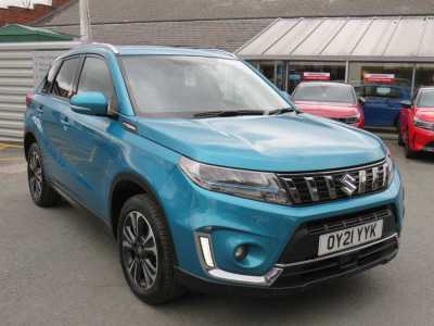 Suzuki Vitara 1.4 Boosterjet MHEV SZ5 SUV 5dr Petrol Hybrid Auto ALLGRIP Euro 6 (s/s) (129 ps) SUV Hybrid Blue at Suzuki UCL Milton Keynes