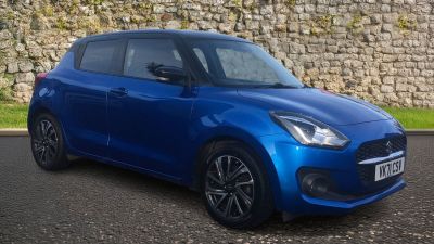 Suzuki Swift 1.2L SZ5 DualJet MHEV CVT Hatchback 5dr Hybrid Euro 6 (82 bhp) Hatchback Hybrid Blue at Suzuki UCL Milton Keynes