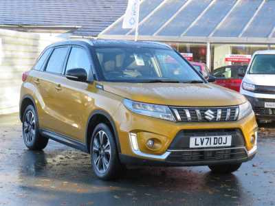 Suzuki Vitara 1.4 Boosterjet MHEV SZ5 SUV 5dr Petrol Hybrid Auto ALLGRIP Euro 6 (s/s) (129 ps) SUV Hybrid Yellow at Suzuki UCL Milton Keynes