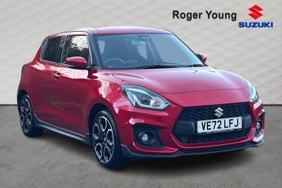 Suzuki Swift 1.4 Boosterjet MHEV Sport Hatchback Hybrid Red at Suzuki UCL Milton Keynes