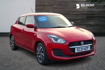 Suzuki Swift 1.2 Dualjet 83 12V Hybrid SZ-L 5dr Hatchback Petrol Red at Suzuki UCL Milton Keynes