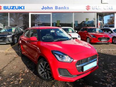 Suzuki Swift 1.2 Sz-L Dualjet Mhev Hatchback Hybrid Red at Suzuki UCL Milton Keynes