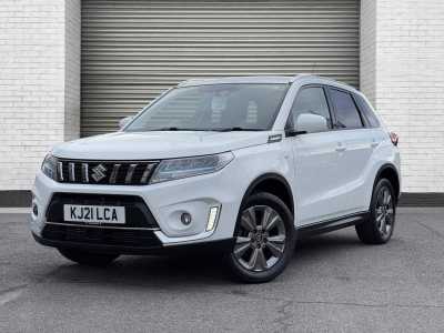 Suzuki Vitara 1.4 Boosterjet 48V Hybrid SZ-T ALLGRIP 5dr SUV Hybrid WHITE at Suzuki UCL Milton Keynes