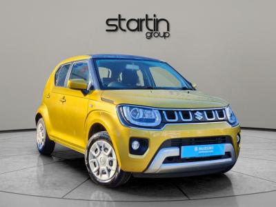 Suzuki Ignis 1.2 Dualjet MHEV SZ3 Euro 6 (s/s) 5dr Hatchback Hybrid Yellow at Suzuki UCL Milton Keynes