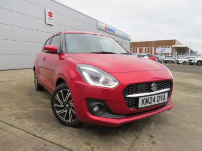 Suzuki Swift 1.2 Dualjet 83 12V Hybrid SZ5 5dr Auto Hatchback Petrol RED at Suzuki UCL Milton Keynes