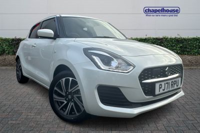 Suzuki Swift 1.2 Dualjet 83 12V Hybrid SZ-L 5dr Hatchback Petrol White at Suzuki UCL Milton Keynes