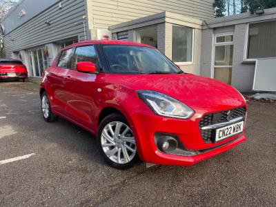 Suzuki Swift 1.2 Dualjet 83 12V Hybrid SZ-T 5dr Hatchback Petrol RED at Suzuki UCL Milton Keynes