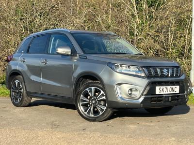 Suzuki Vitara 1.4 Boosterjet 48V Hybrid SZ5 5dr Auto Hatchback Petrol GREY at Suzuki UCL Milton Keynes