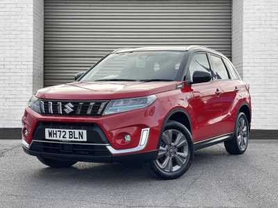 Suzuki Vitara 1.5 Hybrid SZ-T 5dr AGS SUV Hybrid Bright Red / Black Roof at Suzuki UCL Milton Keynes