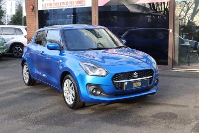 Suzuki Swift 1.2 Dualjet 83 12V Hybrid SZ-T 5dr Auto Hatchback Petrol BLUE at Suzuki UCL Milton Keynes