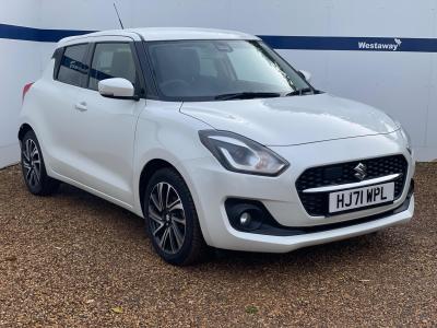 Suzuki Swift 1.2 Dualjet 83 12V Hybrid SZ5 5dr Hatchback Petrol WHITE at Suzuki UCL Milton Keynes