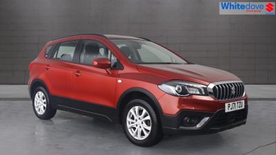 Suzuki Sx4 S-cross 1.4 Hatchback SZ4 Hatchback Petrol ENERGETIC RED PEARL METALLIC at Suzuki UCL Milton Keynes