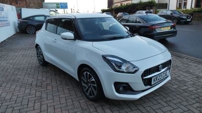 Suzuki Swift 1.2 Dualjet 83 12V Hybrid SZ5 5dr Auto Hatchback Petrol White at Suzuki UCL Milton Keynes