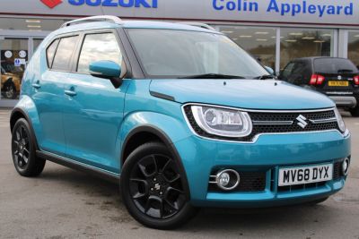 Suzuki Ignis 1.2 Hatchback SZ5 Hatchback Petrol / Electric Hybrid Neon Blue at Suzuki UCL Milton Keynes