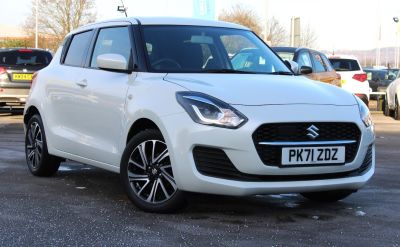 Suzuki Swift 1.2 Hatchback SZ-L Hatchback Petrol Pearl Pure White at Suzuki UCL Milton Keynes