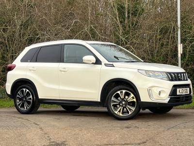 Suzuki Vitara 1.4 Boosterjet 48V Hybrid SZ5 5dr Hatchback Petrol WHITE at Suzuki UCL Milton Keynes